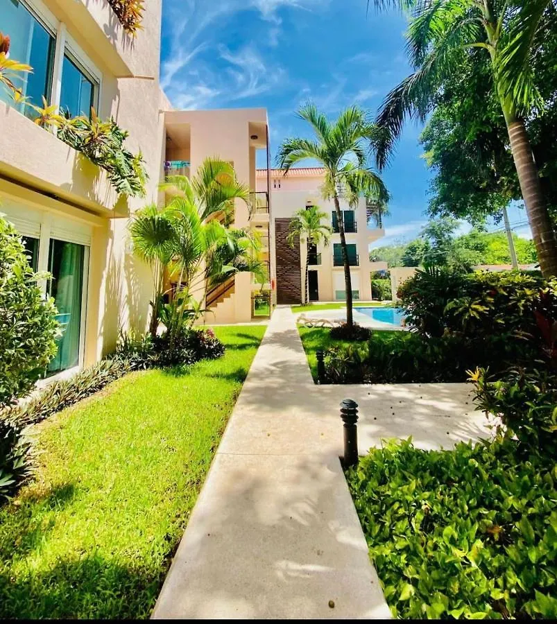 Apartmán Departamento En El Centro De Playa Del Carmen 8 Minutos Caminando A La Playa.